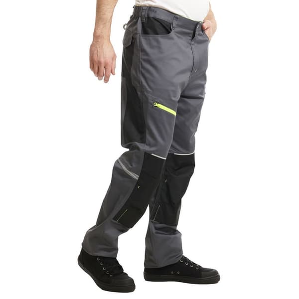 Lee Cooper Reflexfickor Arbetsbyxor Cargo Herr 3 Grey/Black 38R