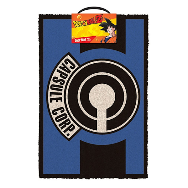 Dragon Ball Z Capsule Corp Dörrmatta One Size Blå/Svart Blue/Black One Size