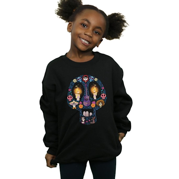 Disney Girls Coco Candle Skull Sweatshirt 3-4 år Svart Black 3-4 Years
