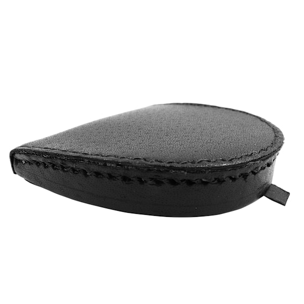 Herr Läder Myntbörs/Bricka Plånbok Stor Svart Black Large