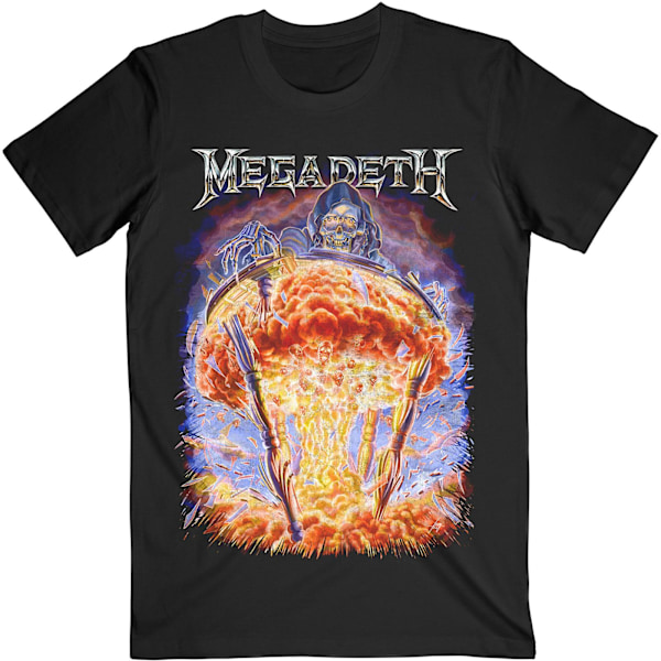 Megadeth Unisex Adult Countdown to Extinction T-Shirt L Svart Black L