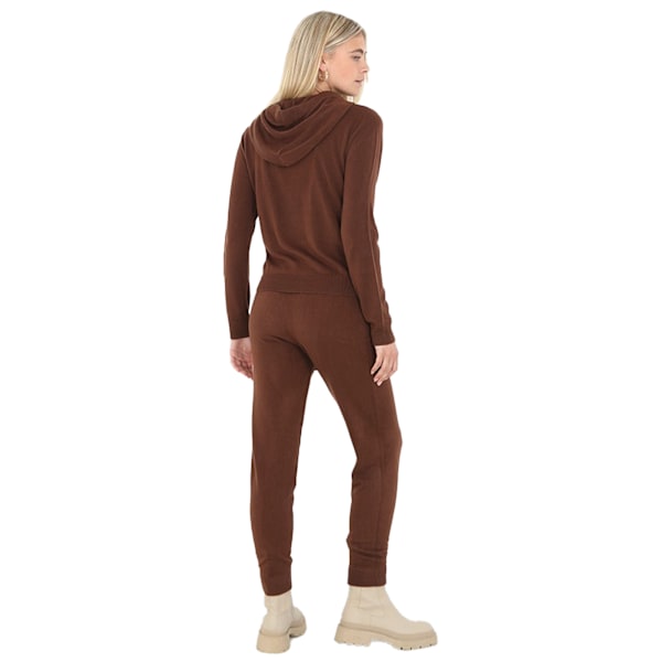 Brave Soul Dam/Kvinnors Loungewear Set M Brun Brown M