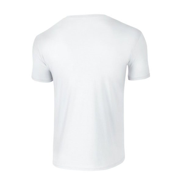 Gildan Unisex Adult Softstyle Plain Ringspun Cotton T-Shirt XXL White XXL