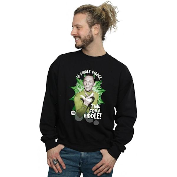 DC Comics Herr Batman TV-serie The Riddler Time for a Riddle S Black L