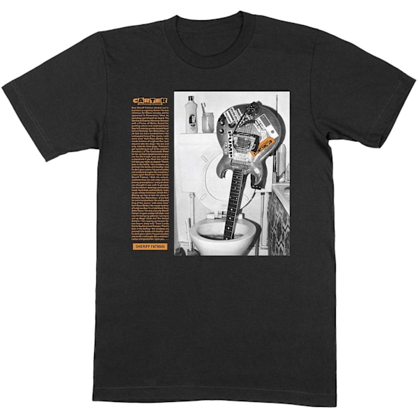 Carter the Unstoppable Sex Machine Unisex Sheriff Fatman för Vuxna Black L