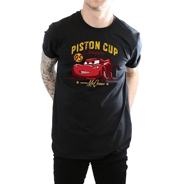 Disney Cars Piston Cup Champion T-shirt XXL Svart Black XXL