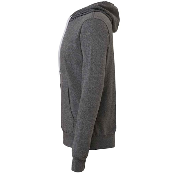 Bella + Canvas Unisex Vuxen Polycotton Huvtröja XS Deep Deep Heather XS