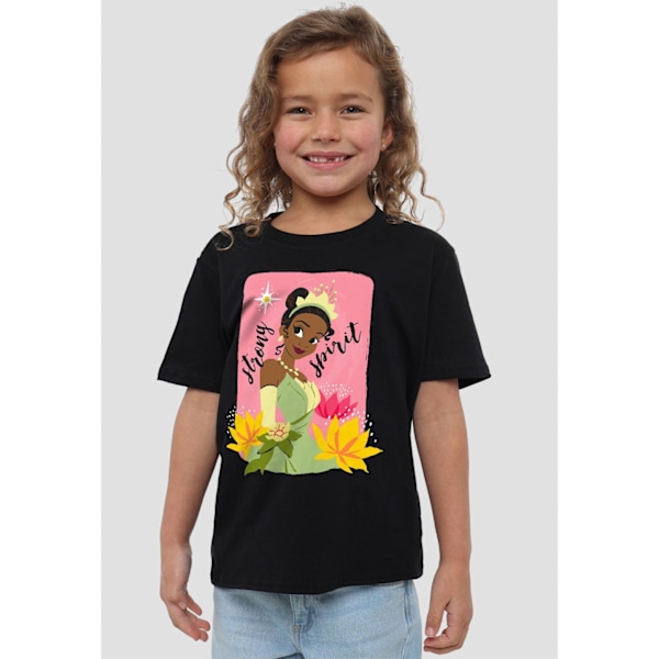 Prinsessan och Grodan Barn/Kids Stark Själ Tiana T-shirt Black 12-13 Years