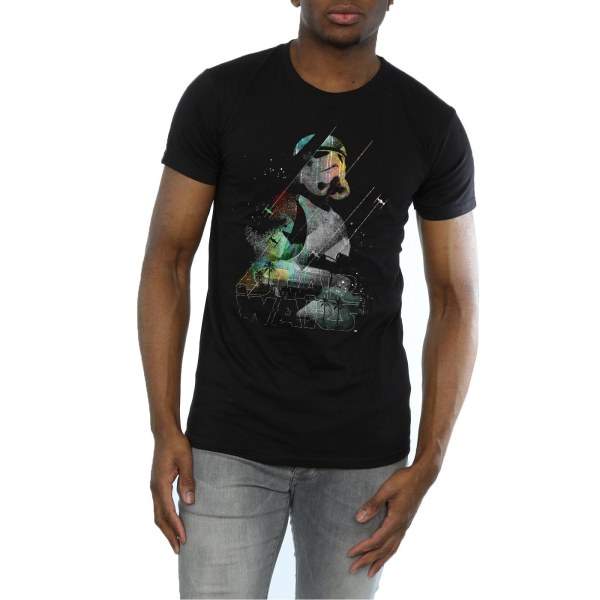 Star Wars Mens Rogue One Stormtrooper Digital T-Shirt XXL Svart Black XXL