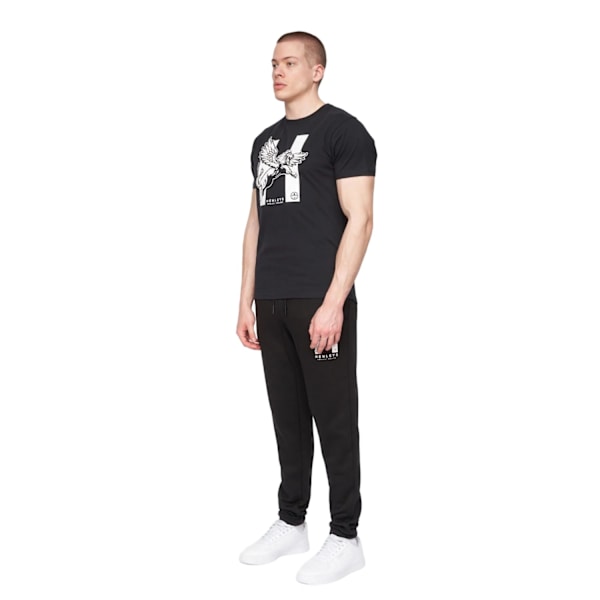 Henleys herr Curveball T-shirt M svart Black M