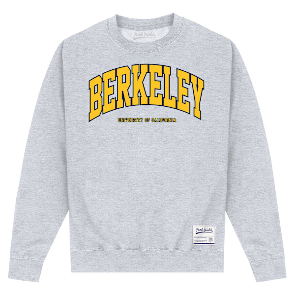 UC Berkeley Unisex Vuxen Arch Sweatshirt L Heather Grey Heather Grey L