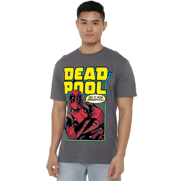 Deadpool Herr Do It For Deadpool T-Shirt 4XL Ljusgrafit Light Graphite 4XL
