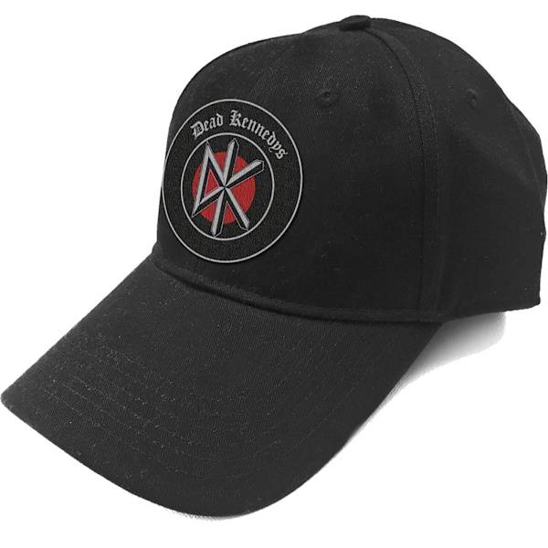 Dead Kennedys Unisex Vuxen Patch Logo Baseball Cap En Storlek Bla Black One Size