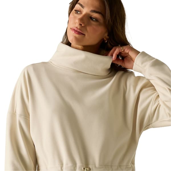 Regatta Dam/Kvinnor Roll Neck Pullover Fleece 14 UK Ljus Vanilj Light Vanilla 14 UK