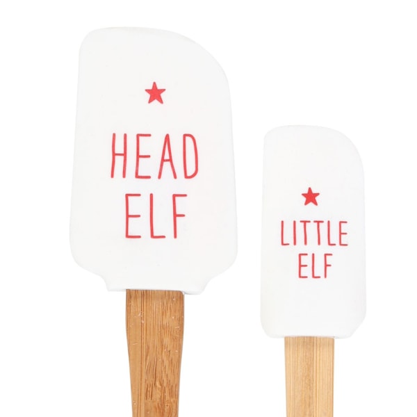 Something Different Head Elf Little Elf Bamboo Julspatel White/Brown/Red One Size