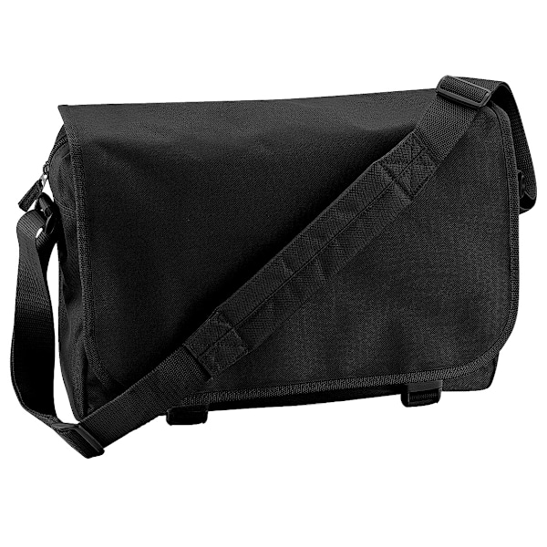 Bagbase Justerbar Messenger Bag (11 liter) One Size Svart Black One Size