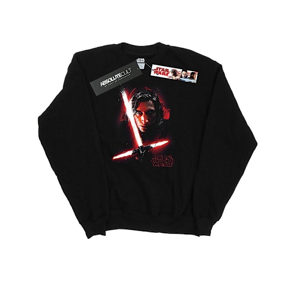 Star Wars: The Last Jedi Herr Kylo Ren Borstad Bomullströja Black 3XL