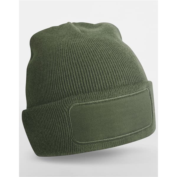Beechfield Unisex Vuxen Original Patch Mössa En Storlek Olivgrön Olive Green One Size