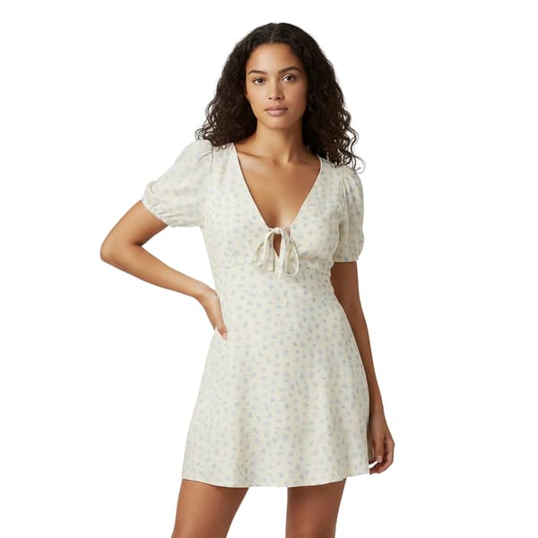Jack Wills Dam Prickig Miniklänning 8 UK Vit White 8 UK