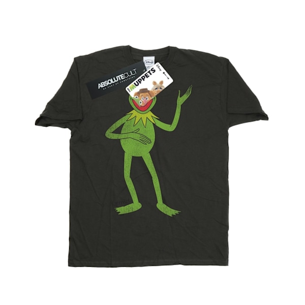 The Muppets Mens Classic Kermit Heather T-Shirt XXL Ljus Grafit Light Graphite XXL