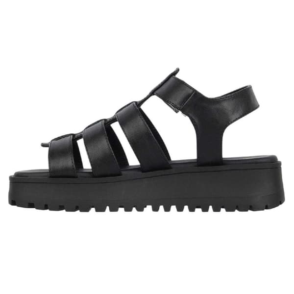 Jack Wills Dam Gladiator Platåsandaler 7 UK Svart Black 7 UK