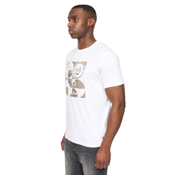 Duck and Cover Camshapes T-shirt för män M Vit White M