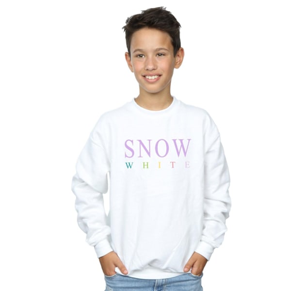 Disney Princess Boys Snow White Graphic Sweatshirt 12-13 år White 12-13 Years