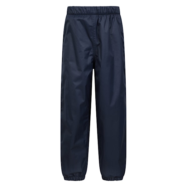 Mountain Warehouse Barnkläder/Barn Fleecefodrade Vattentäta Byxor Navy 2-3 Years