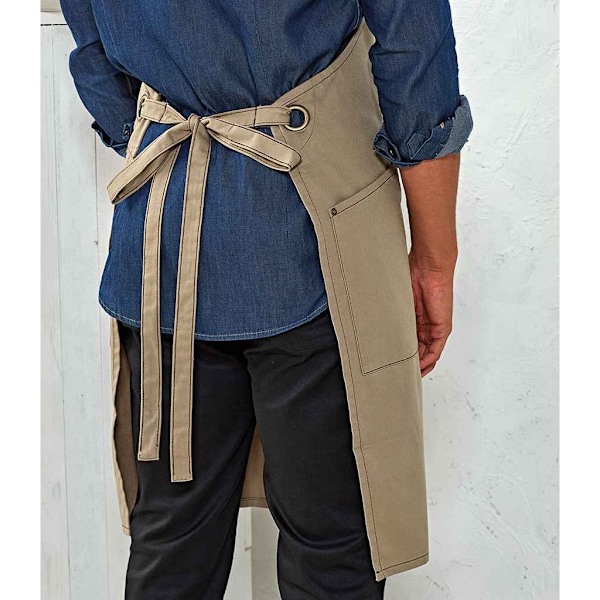 Premier Barley Återvunnen Full Apron One Size Khaki/Brun Khaki/Brown One Size