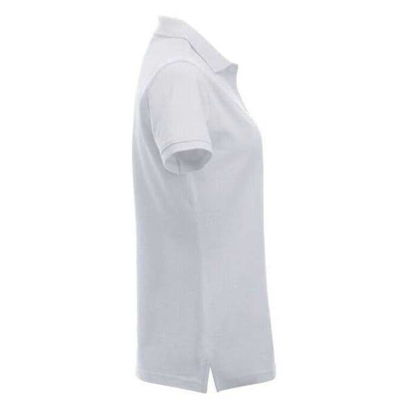 Clique Dam Manhattan Pikétröja M Vit White M