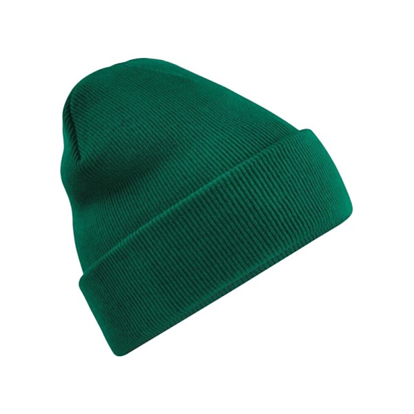 Beechfield Original Recycled Cuffed Beanie One Size Bottle Green Bottle Green One Size