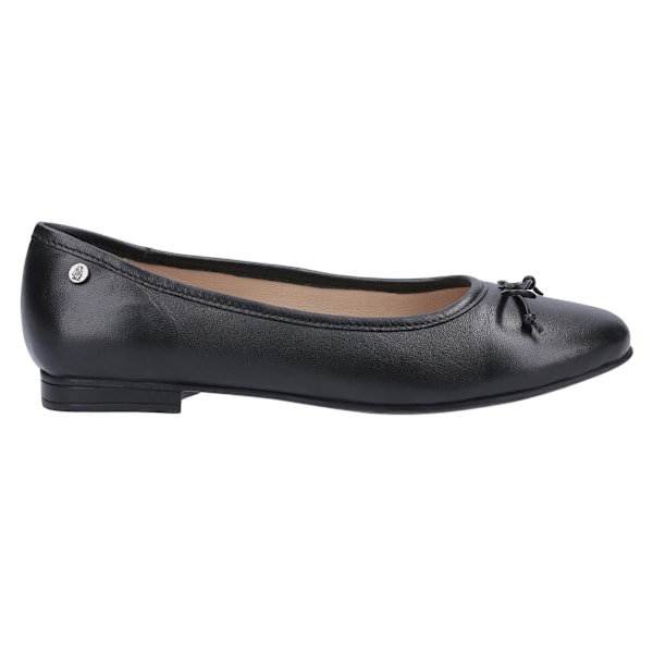 Hush Puppies Dam/Dam Naomi Slip On Läder Ballerina Pump 4 Black 4 UK