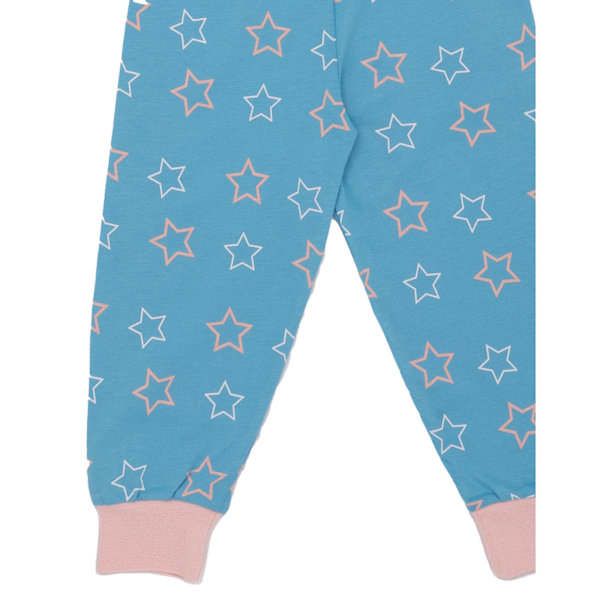 Cocomelon Pyjamas med långa ärmar för flickor 4-5 år Rosa/Blå Pink/Blue 4-5 Years