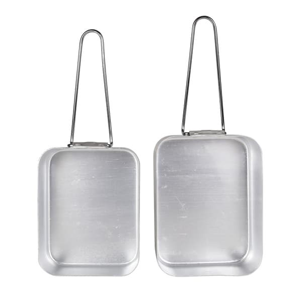 Regatta Great Outdoors Camping Mess Tin Set One Size Silver Silver One Size