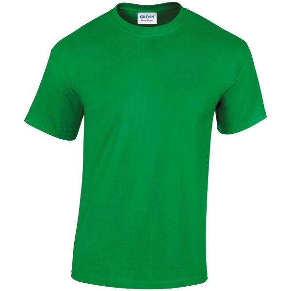 Gildan Unisex T-shirt i tung bomull för vuxna, 4XL, irländsk grön Irish Green 4XL