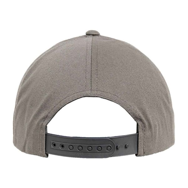Flexfit 5 Panel Snapback Classic Baseball Cap One Size Grå Grey One Size