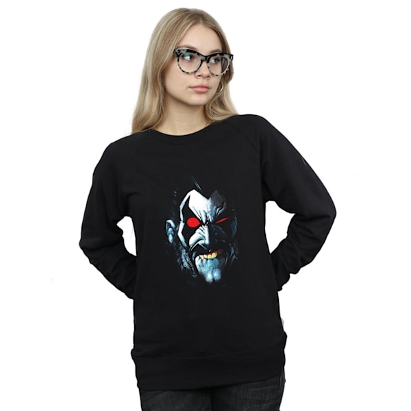 DC Comics Dam/Kvinnor Lobo Porträtt Sweatshirt M Svart Black M