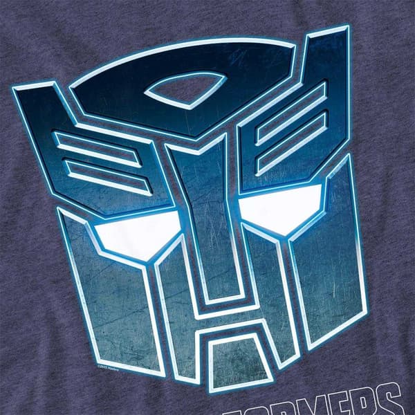 Transformers Unisex Vuxen Generations Stål Autobot Ikon Heather Navy M