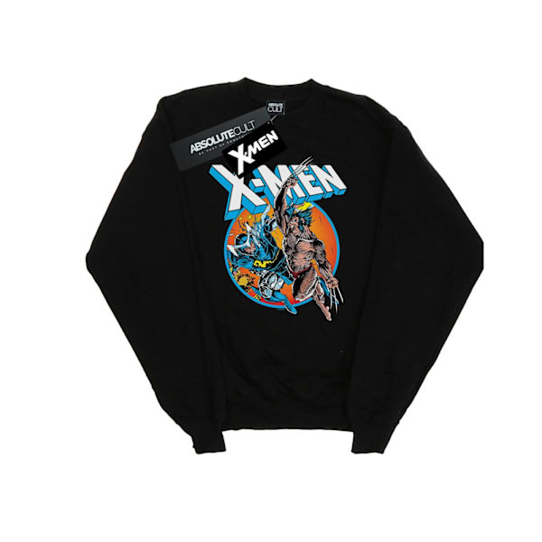 Marvel Mens X-Men Broken Chains Sweatshirt 4XL Svart Black 4XL