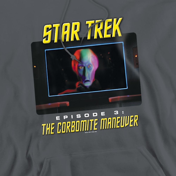 Star Trek Herr The Corbomite Maneuver Hoodie M Charcoal Charcoal M