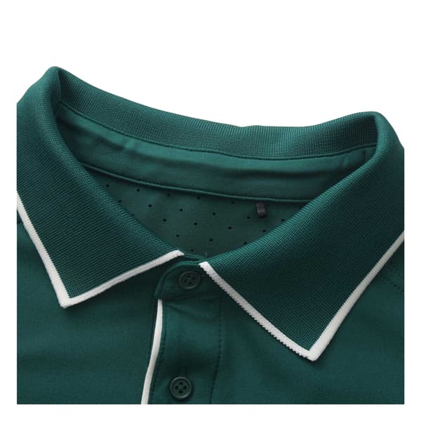 Slazenger Herr Performance Regular Kortärmad Pikétröja L G Green L