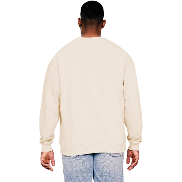 Casual Classics Herr Ringspun Bomull Oversized Sweatshirt XS Ecru Ecru XS