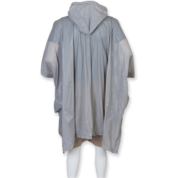 Splashmacs Unisex Lätt Regn Poncho ONE Silver Silver ONE