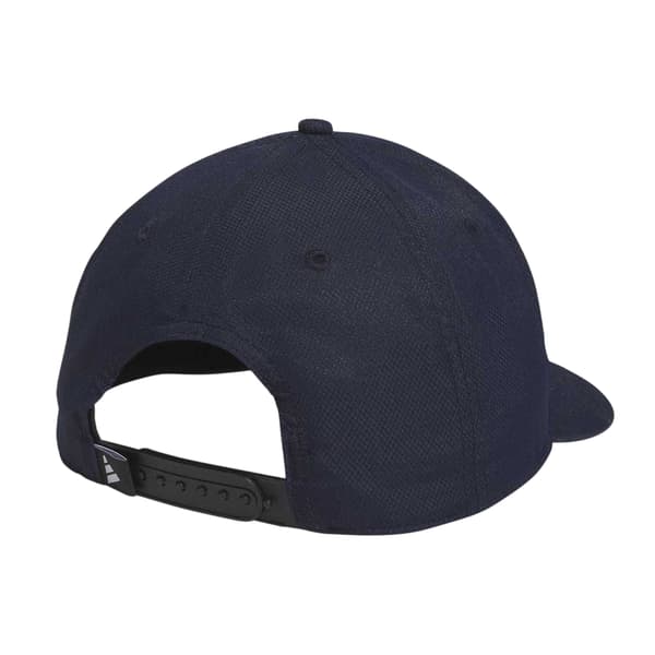 Adidas Herr Golf Logotyp Polyester Golf Snapback Keps En Storlek Marinblå Navy One Size