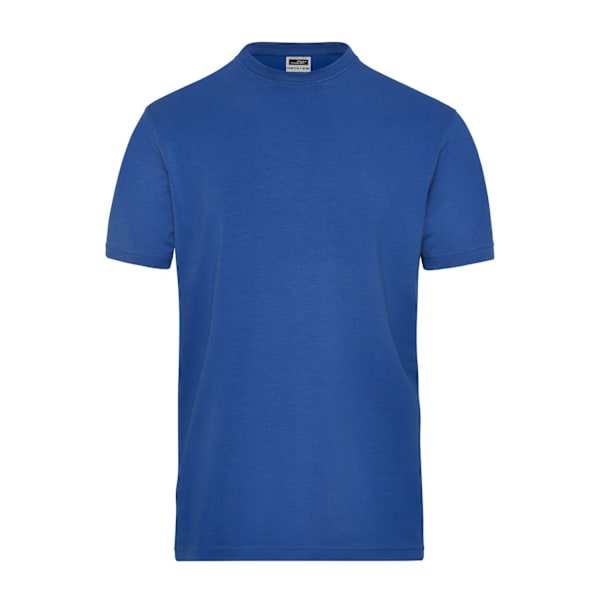 James and Nicholson herr T-shirt i ekologisk bomull stretch M Royal Royal M