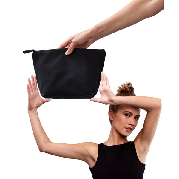 Nutshell Luxe Canvas Accessory Bag S Svart Black S