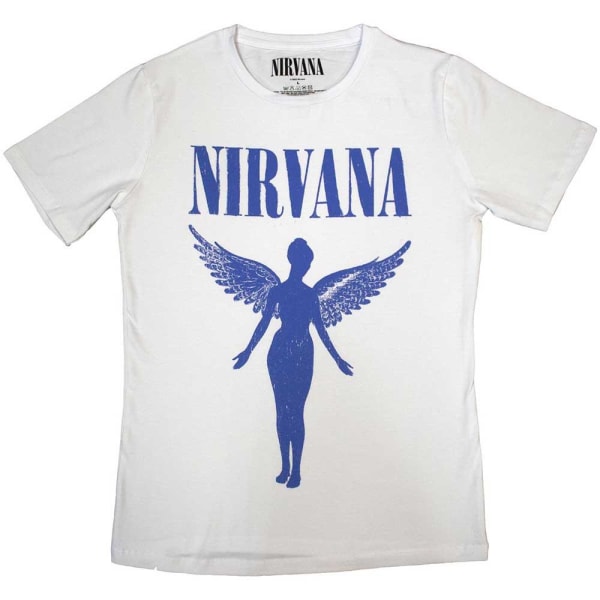 Nirvana Dam/Dam Angelic Mono T-Shirt XL Vit White XL