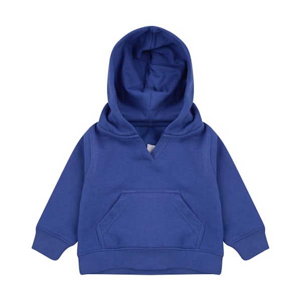 Larkwood Baby Hoodie 18-24 månader Royal Blue Royal Blue 18-24 Months