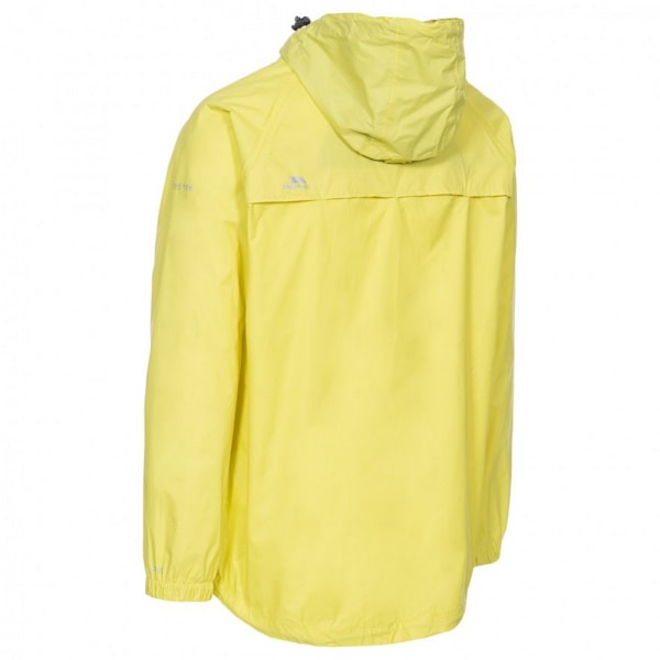 Trespass Unisex Vuxen Qikpac Vattentät Jacka XXXS Gul Yellow XXXS