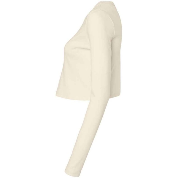 Bella + Canvas Dam/Dam Micro-Rib Långärmad T-shirt XL Solid Natural XL